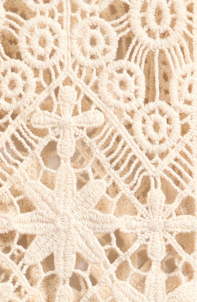 Good Luck Girl Kids' Open Stitch Knit Button-Up Top, Alternate, color,