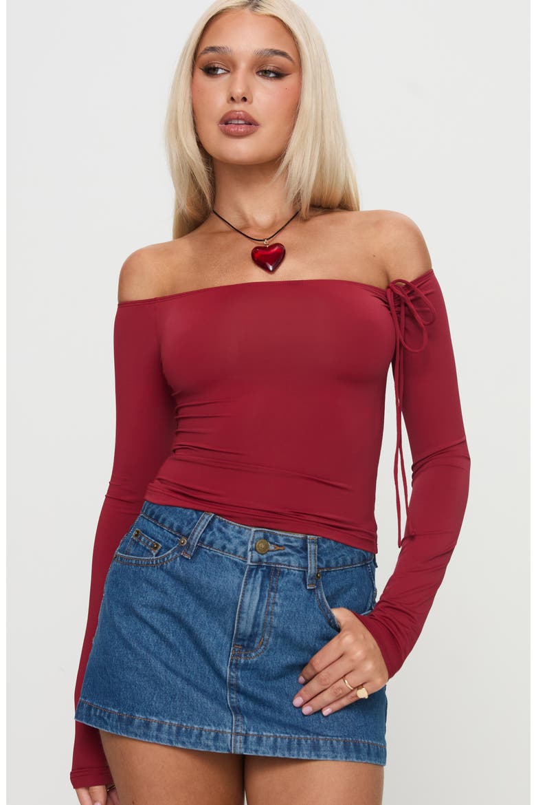 Nicolina Low Rise Denim Miniskirt, Alternate, color, LIGHT WASH