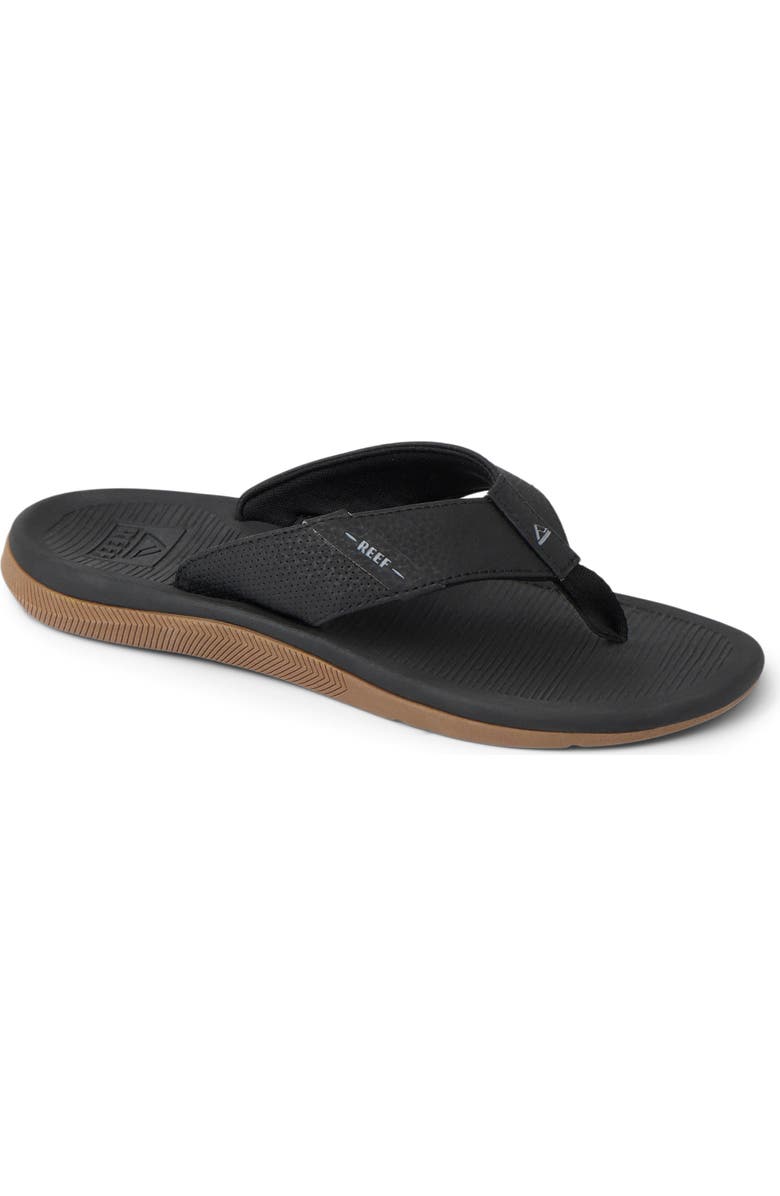 Reef Kids' Santa Ana Flip Flop, Main, color, Black
