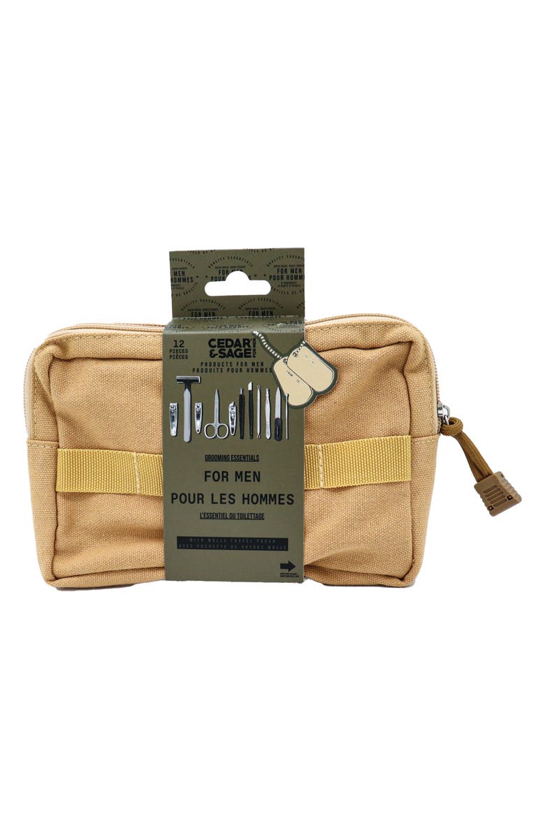 DANIELLE 12-Piece Grooming Essentials Kit, Main, color, Multi