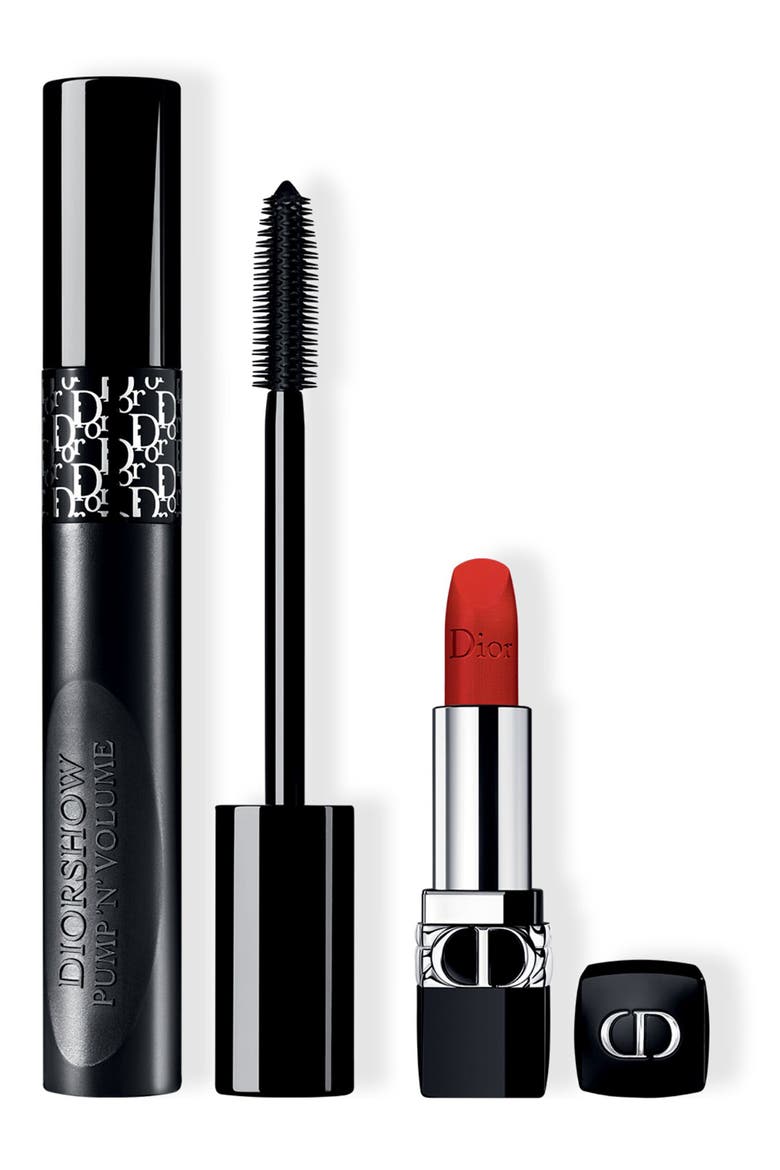Diorshow Pump 'n' Volume Mascara & Lipstick Set, Alternate, color, NO COLOR
