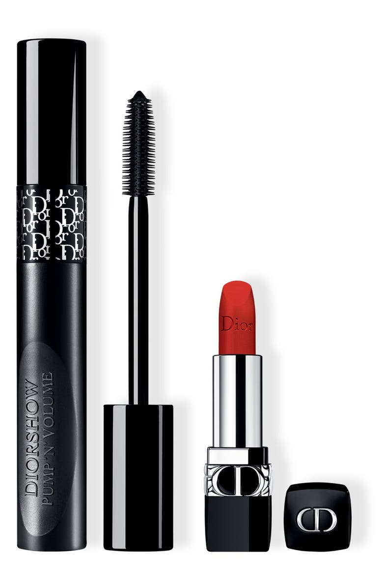 DIOR show Pump 'n' Volume Mascara & Lipstick Set, Alternate, color,