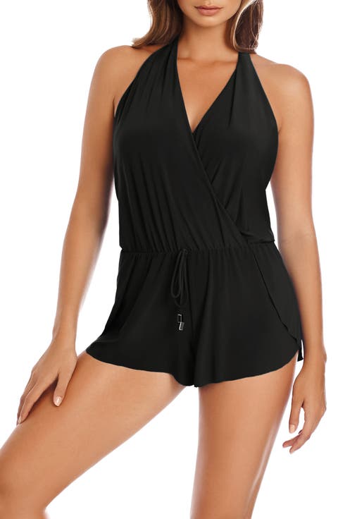 Bianca One-Piece Romper Swimsuit