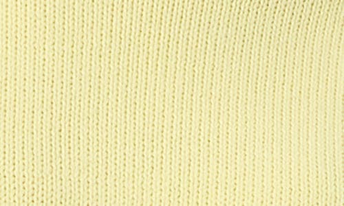 Do By Dee Ocleppo Augusta Balloon Sleeve Cotton Sweater In Yellow Pear