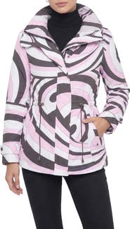GORSKI Lightweight Printed Jacket, Concealed Hood