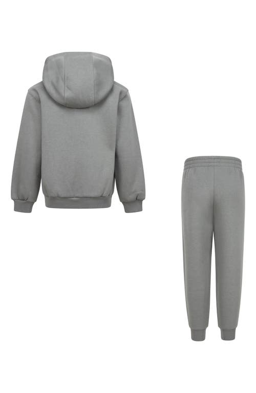 Nike Kids' Futura Wrap Hoodie & Pull-on Pants Set In Gray