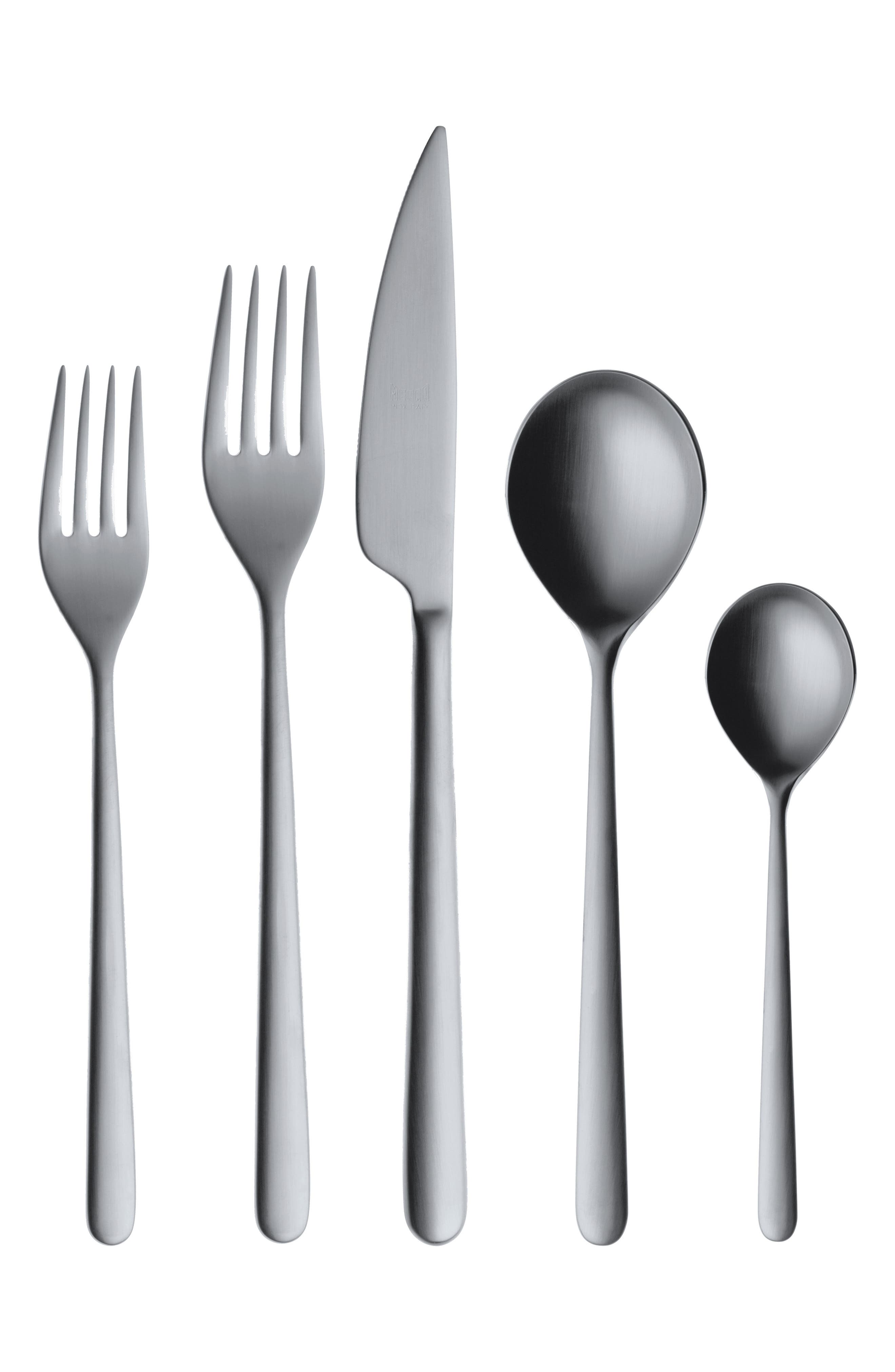 selected BRUSHED STAINLESS BLACK