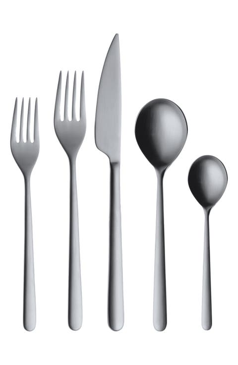 Linea Ice Flatware Set - 5 Pieces
