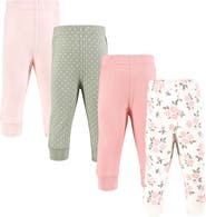 Hudson Baby 4Pk Collection of Versatile Pants Bottoms