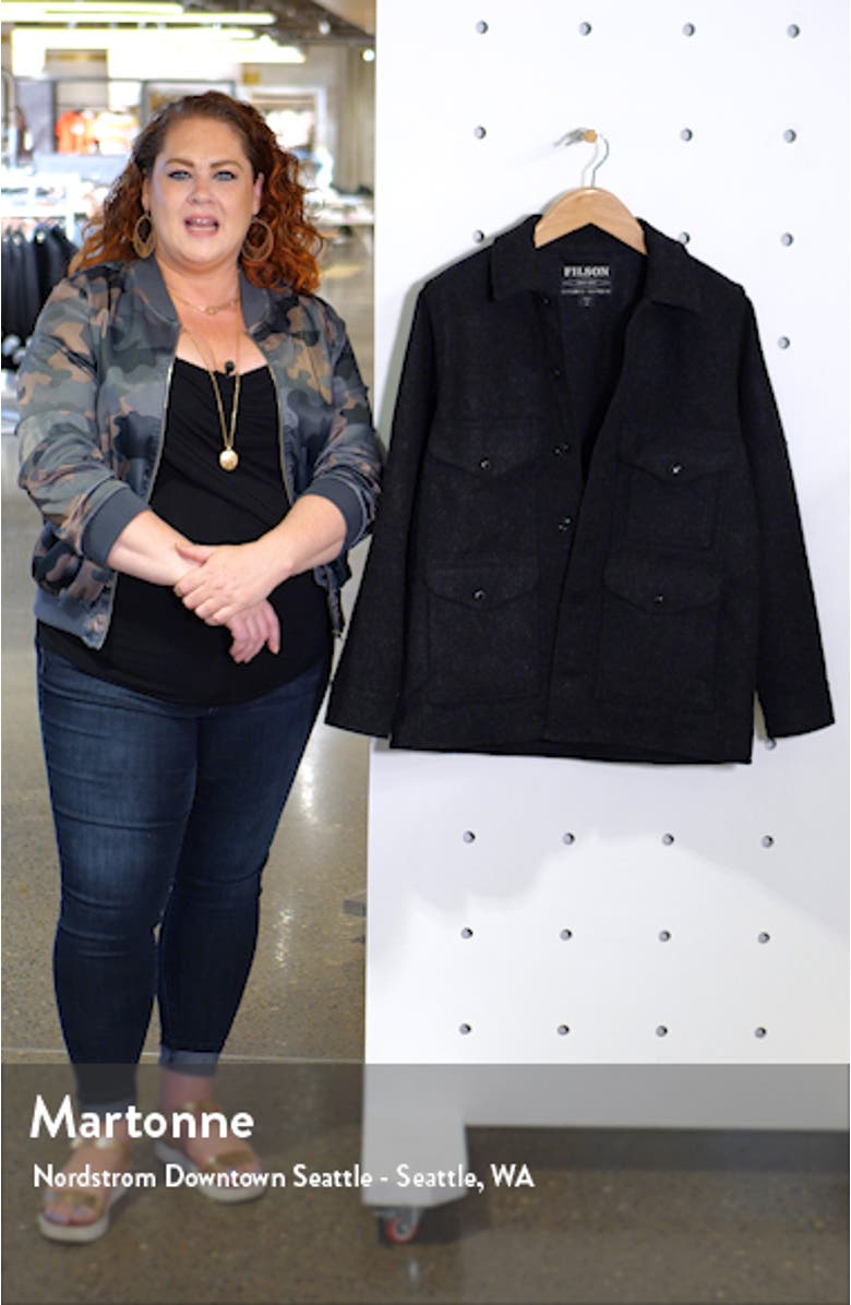 Mackinaw Cruiser Regular Fit Wool Jacket, sales video thumbnail