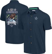 Tommy Bahama Men's Tommy Bahama Navy Dallas Cowboys Tidal Kickoff Camp Button-Up Shirt