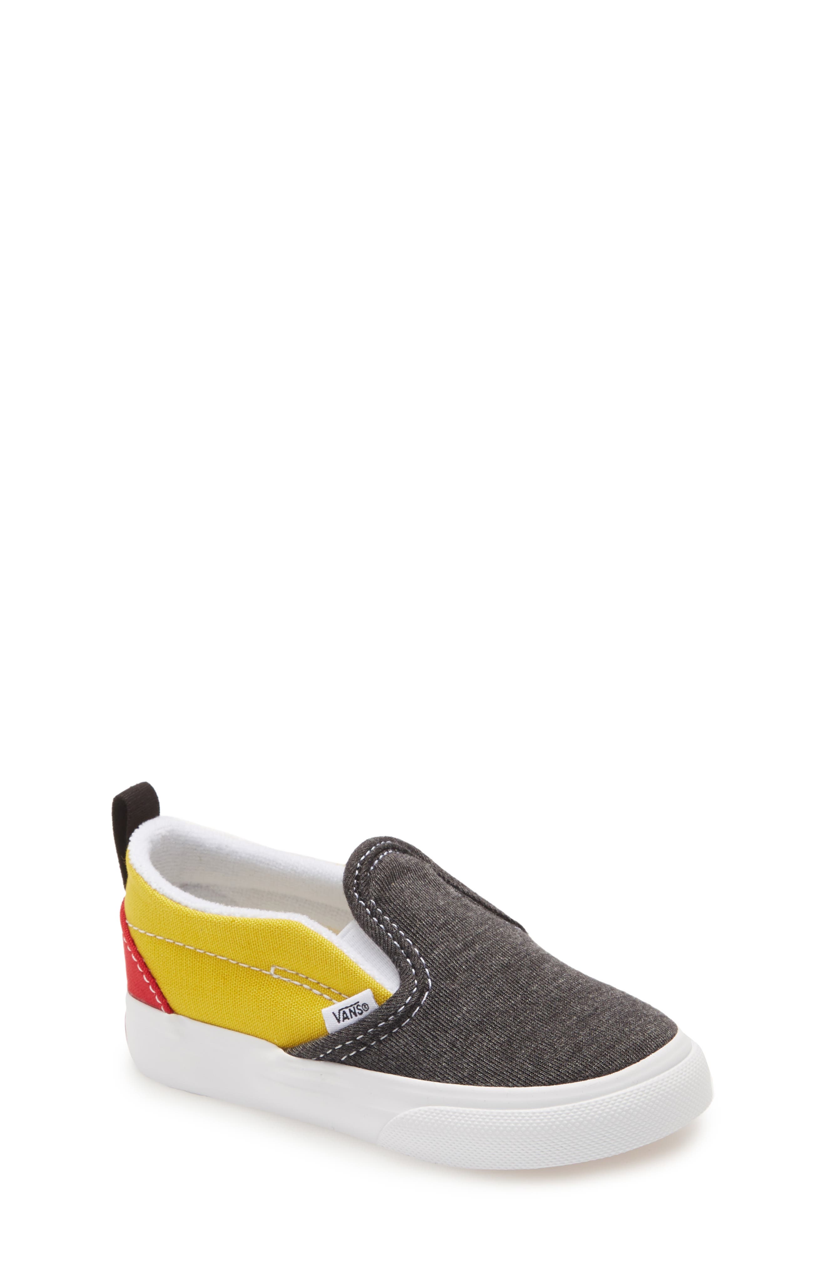 Classic Slip-On Sneaker, Main, color, BLACK/ TRUE WHITE