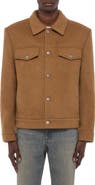 Helmut Lang Recycled Wool Blend Trucker Jacket