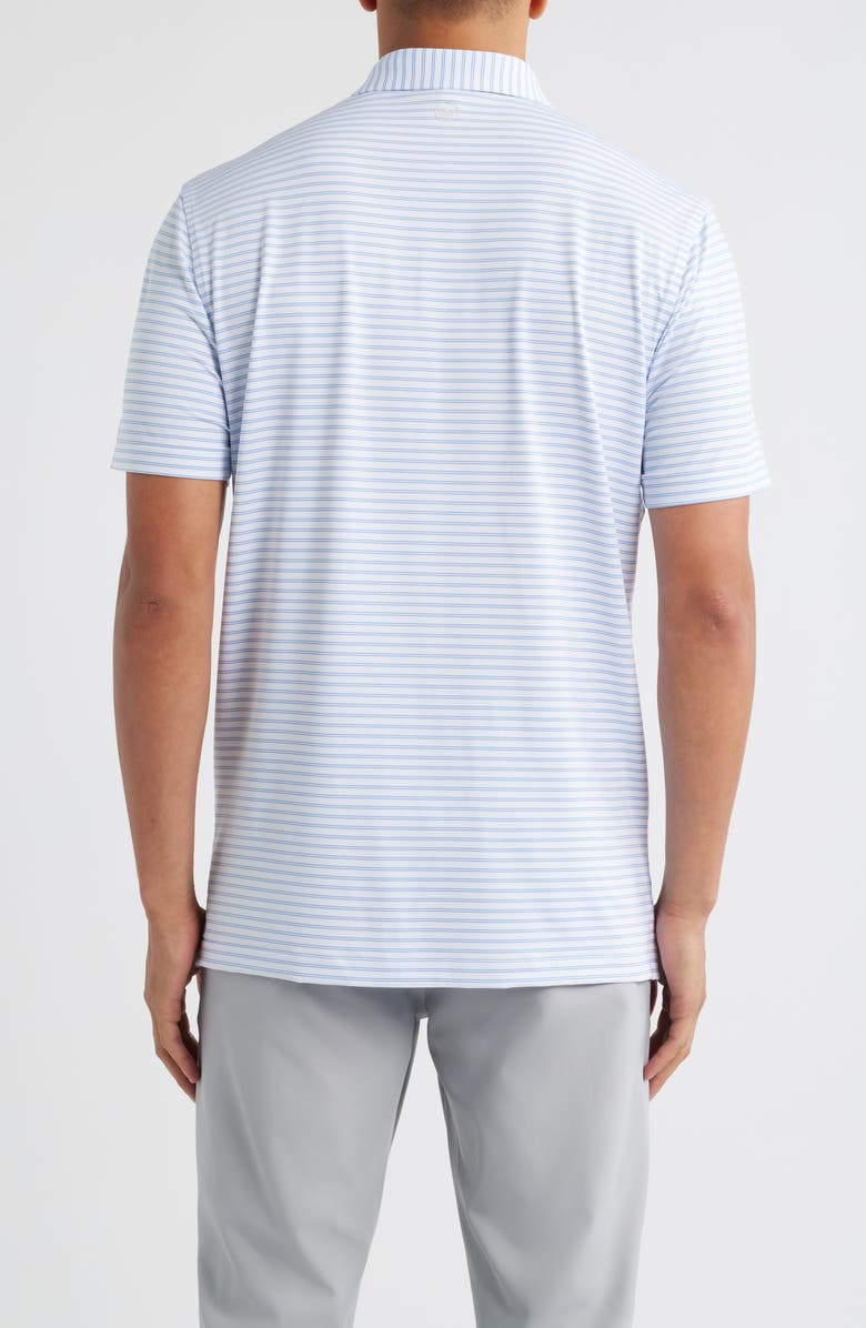 Peter Millar Eden Performance Jersey Polo, Alternate, color, White