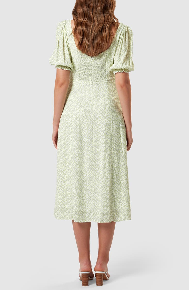 Charlie Holiday Mia Print Midi Dress, Alternate, color, 