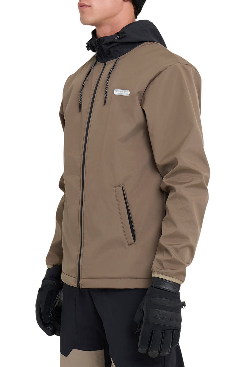 Quiksilver High Altitude Soft Shell Jacket, Alternate, color, Fallen Rock