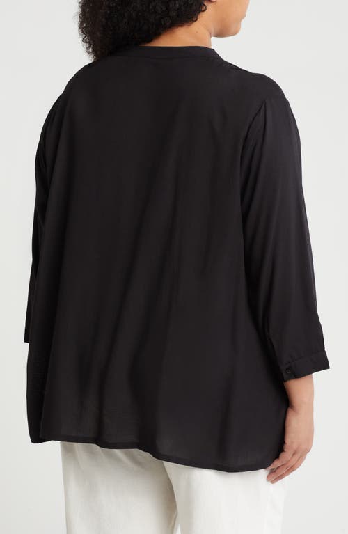 Boho Me Pintuck Long Sleeve Button-up Shirt