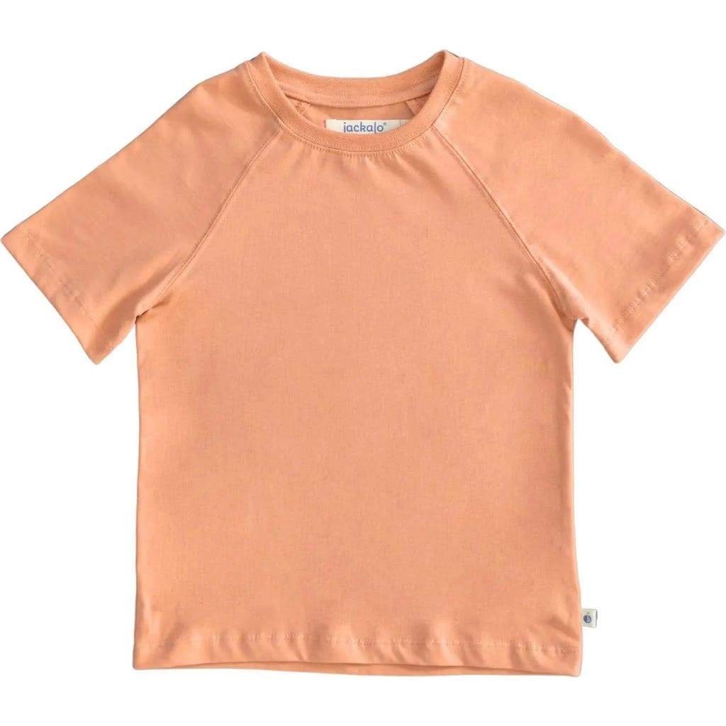 Jackalo Kids' Organic Cotton Raglan T-Shirt in Sherbet  product
