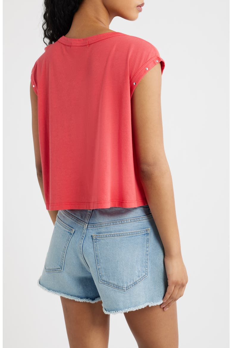 Rodeo Swing Muscle T-Shirt, Alternate, color, DEEP SEA CORAL