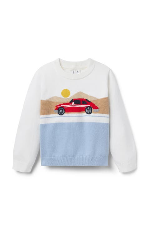 The Race Car Sweater (Toddler)