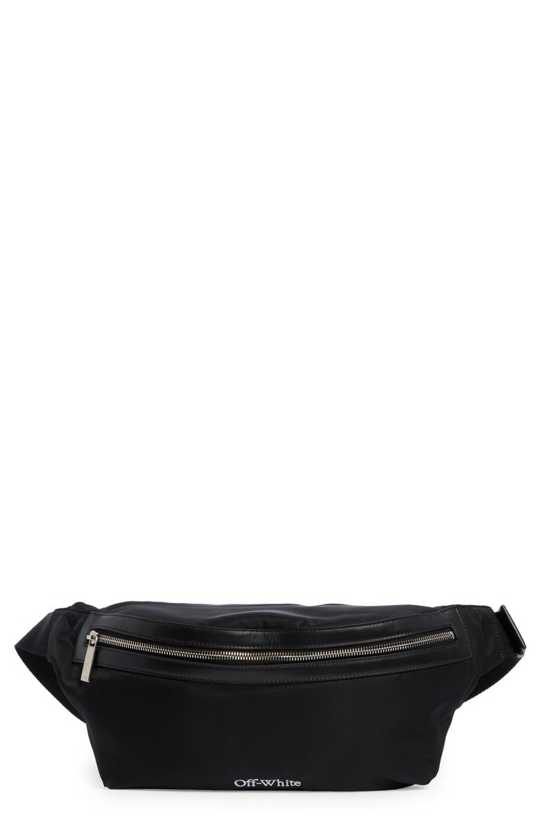 Off-White Core Nylon Belt Bag, Main, color, 