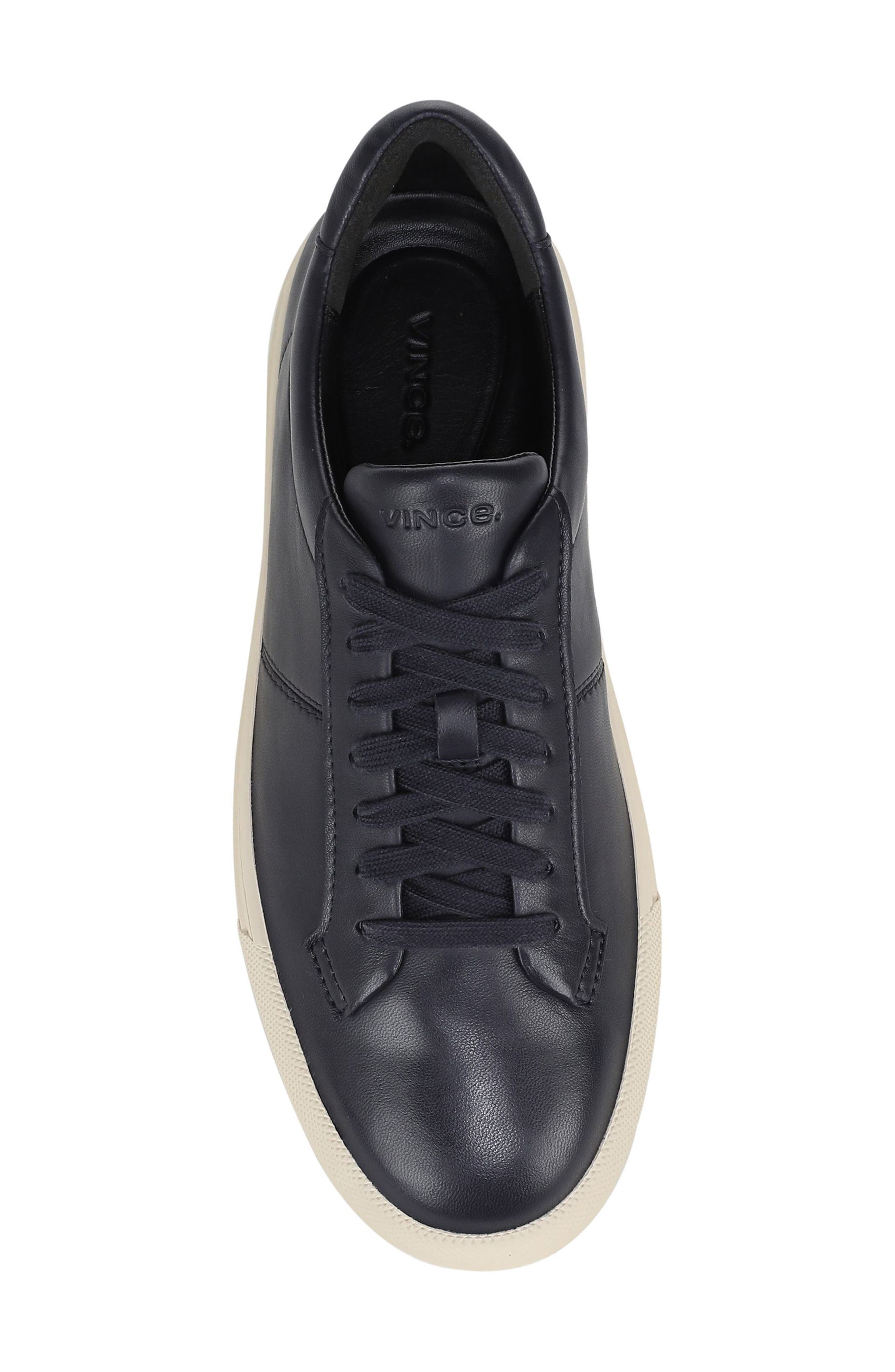 Lomas Leather Sneaker, Alternate, color, COASTAL