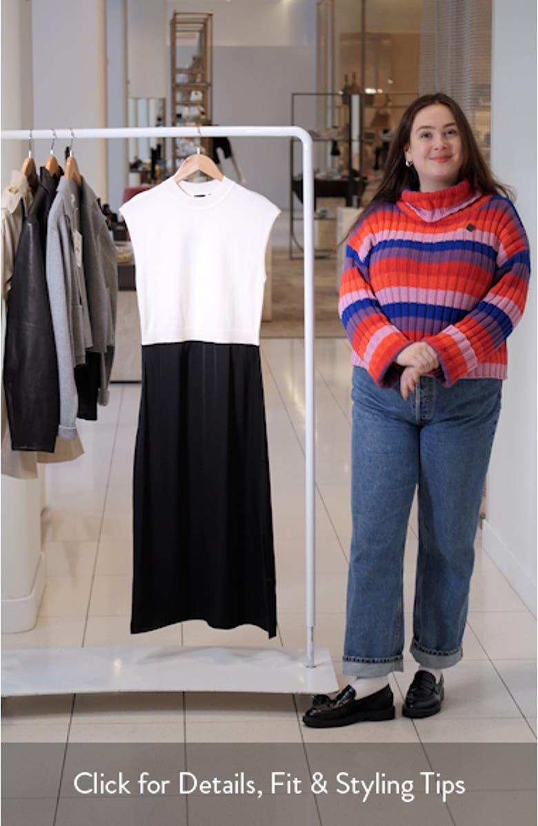 Ferdola Mixed Media Dress, sales video thumbnail