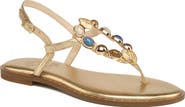 Grace Footwear Sansal Embellished T Strap Sandal
