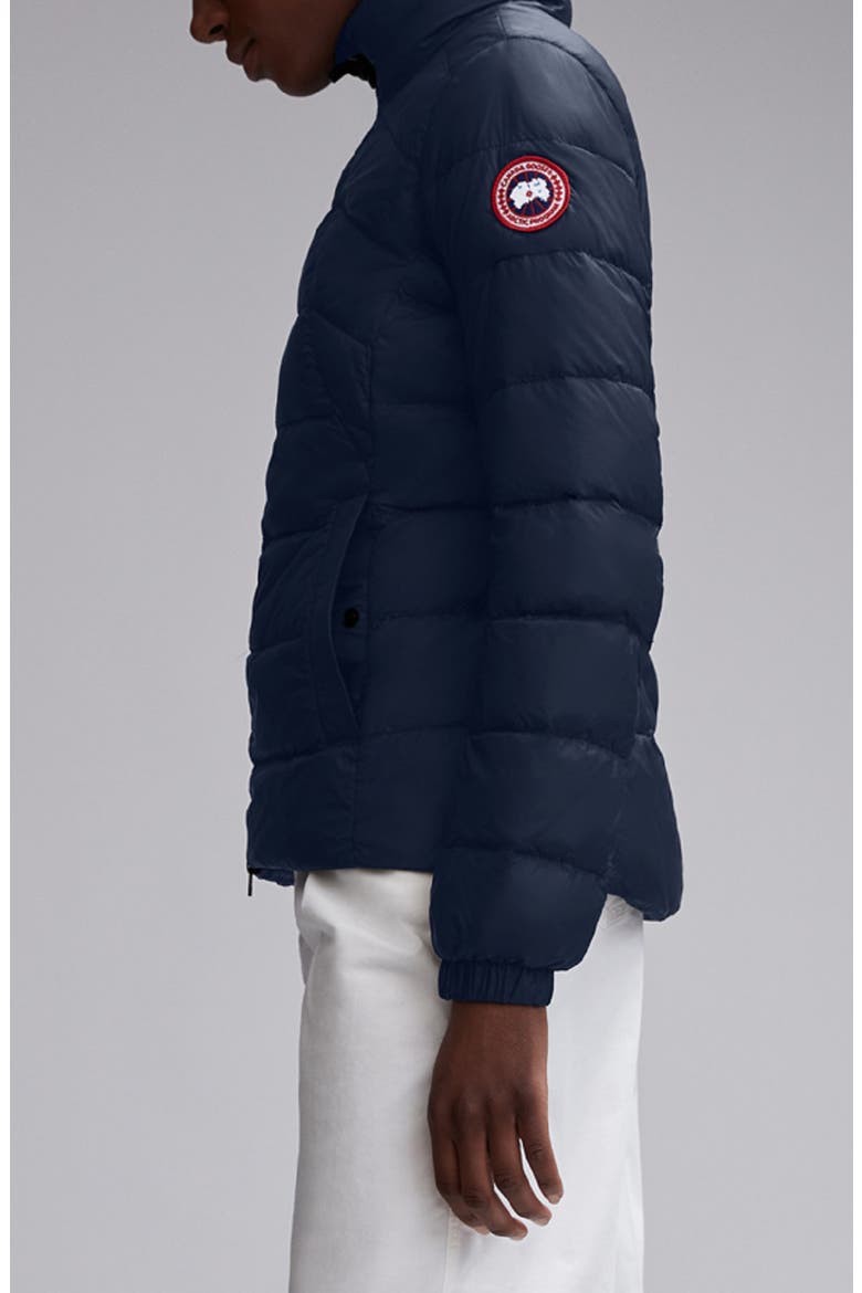 Abbott Packable 750 Fill Power Down Jacket, Alternate, color, ATLANTIC NAVY
