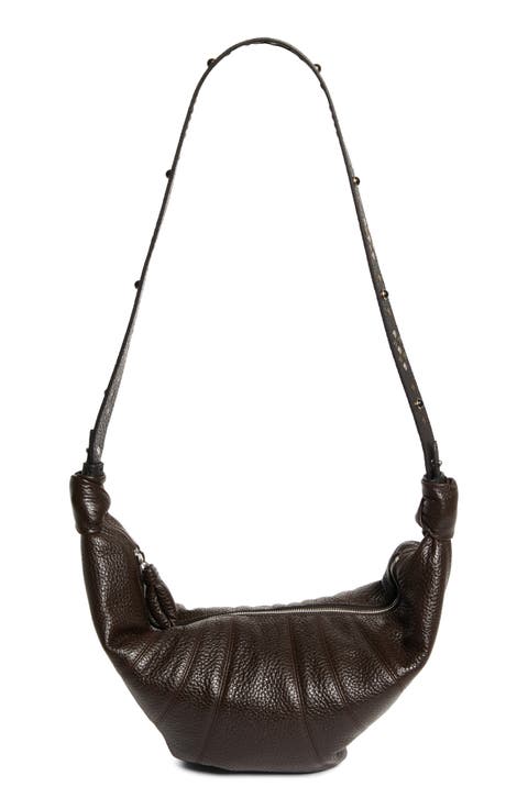 Medium Croissant Leather Bag