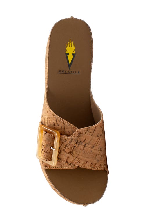 VOLATILE VOLATILE BERTHA PLATFORM SLIDE SANDAL 