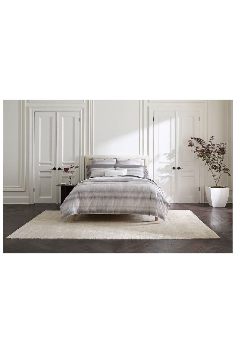 Perugia Duvet Cover, Alternate, color, LUNAR