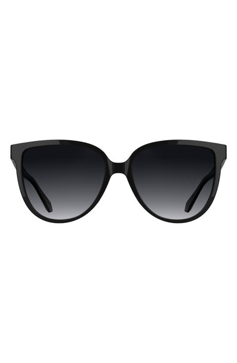 Dira 57mm Gradient Tea Cup Sunglasses