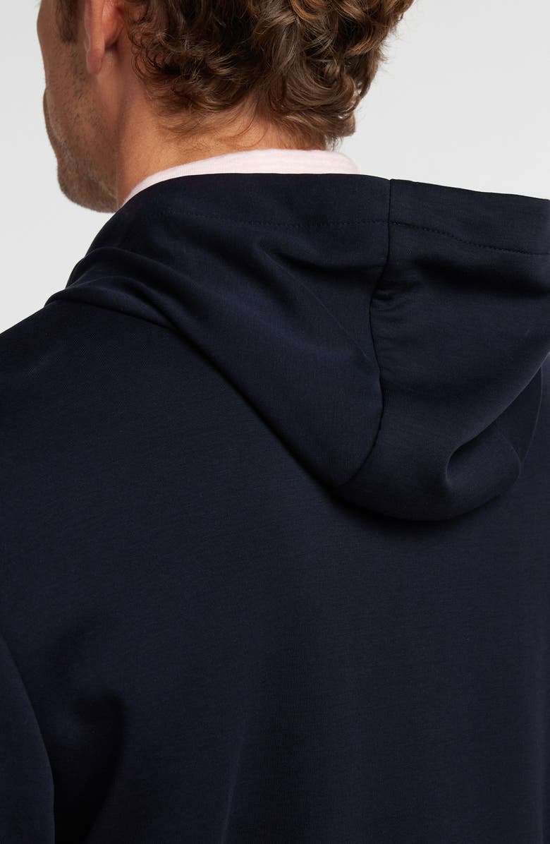 David Donahue Journey Zip Hoodie, Alternate, color, Navy