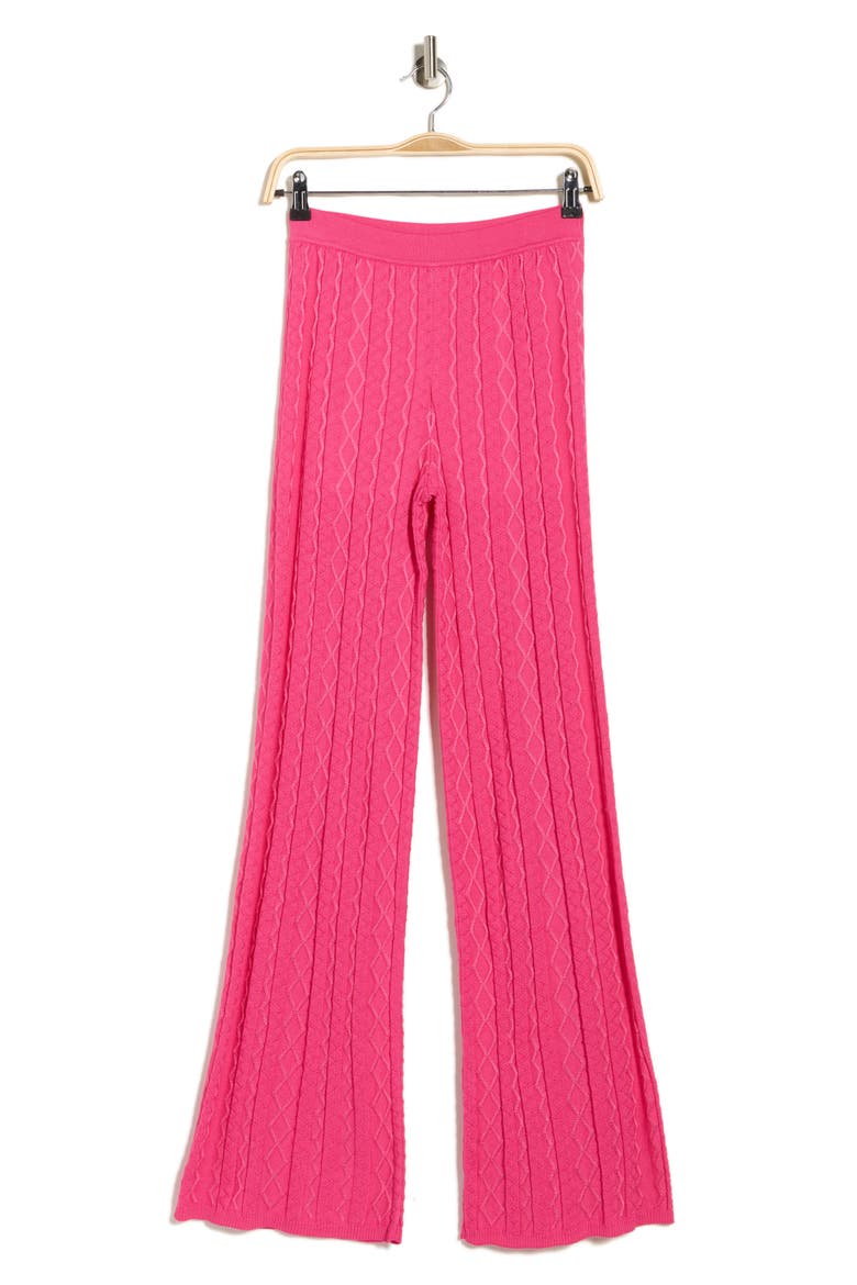 Pantalone Pull-On Wide Leg Pants, Alternate, color, FUXIA TONES
