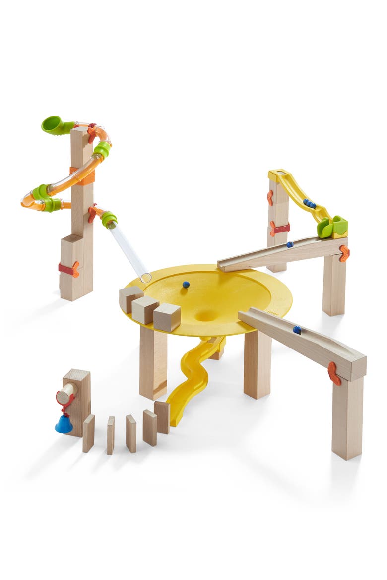 Marble Run Funnel Jungle Starter Set, Alternate, color, BROWN