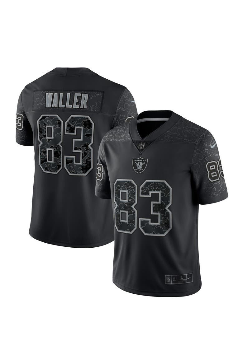 Men's Nike Darren Waller Black Las Vegas Raiders RFLCTV Limited