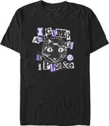 Coraline Men's The Cat Come and Go Scrapbook Short Sleeve T-Shirt