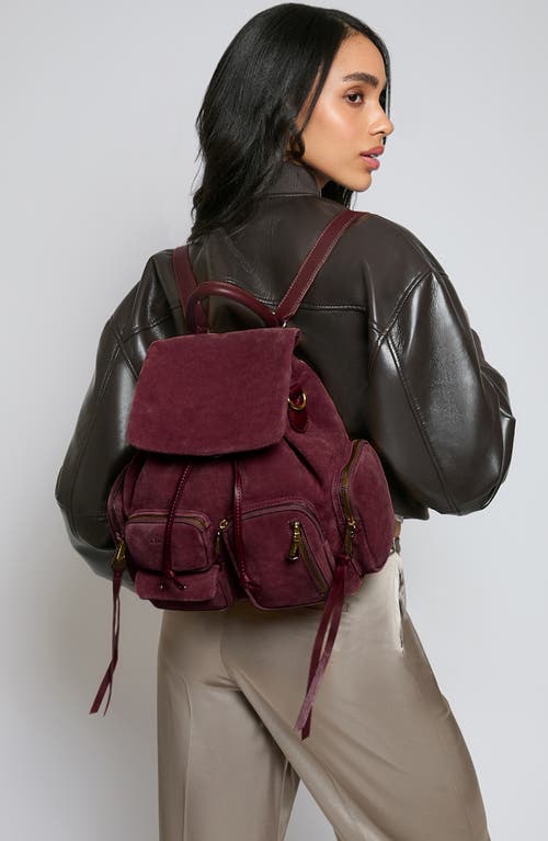 Aimee Kestenberg Away We Go Backpack In Burgundy