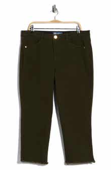 High Waist Slim Straight Leg Jeans
