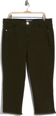 Democracy High Waist Slim Straight Leg Jeans