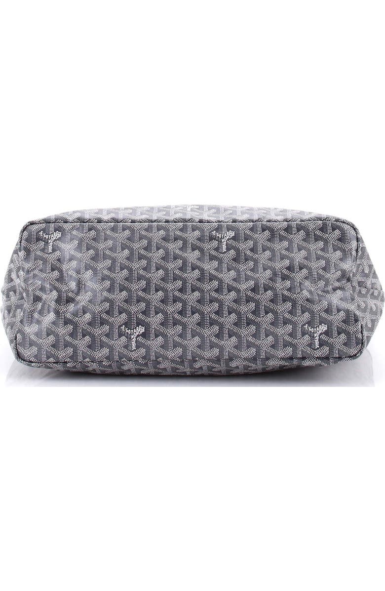 Pre-Owned Goyard Saint Louis Tote Coated Canvas PM, Alternate, color, Gray