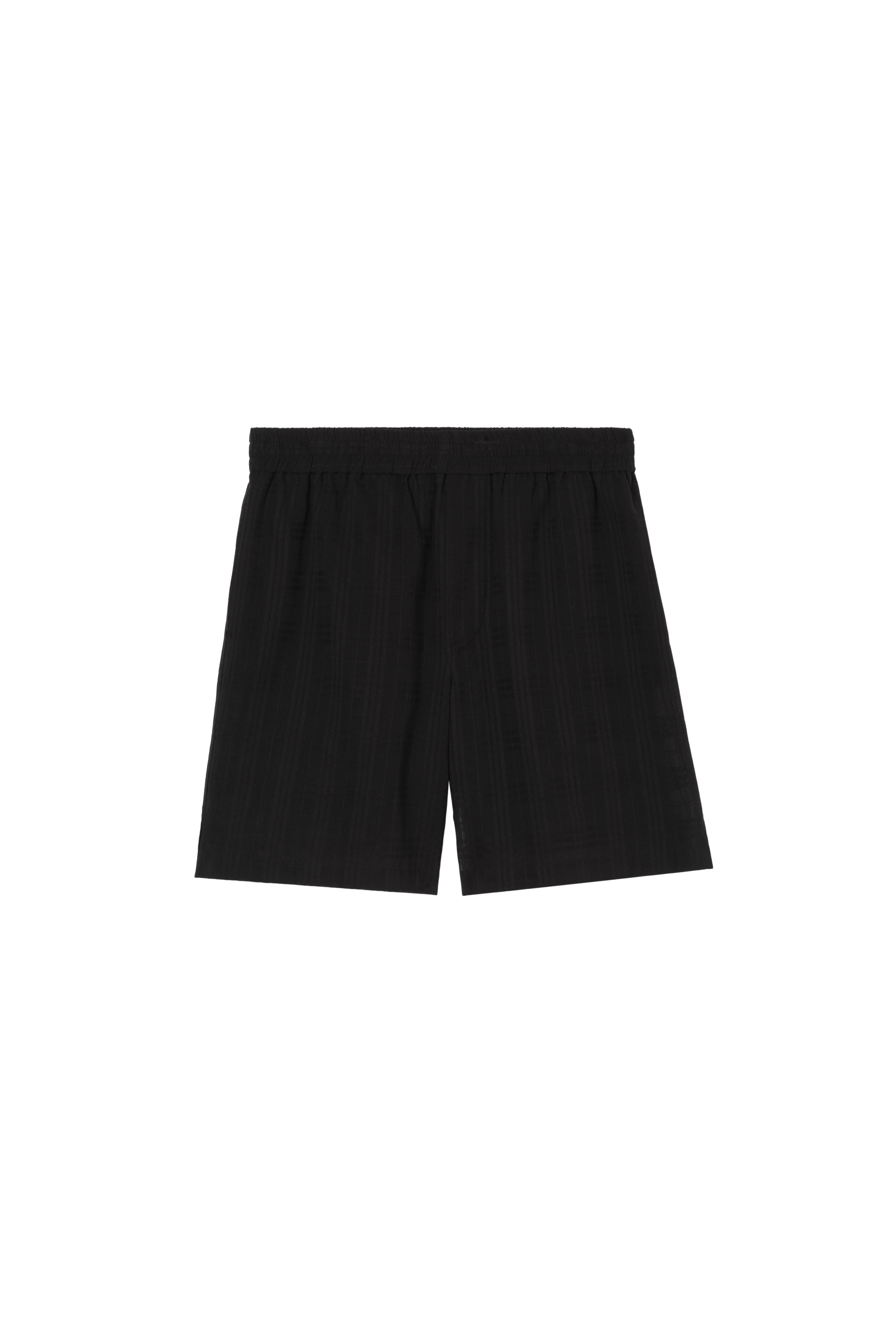 Check Cotton Voile Shorts - image 2