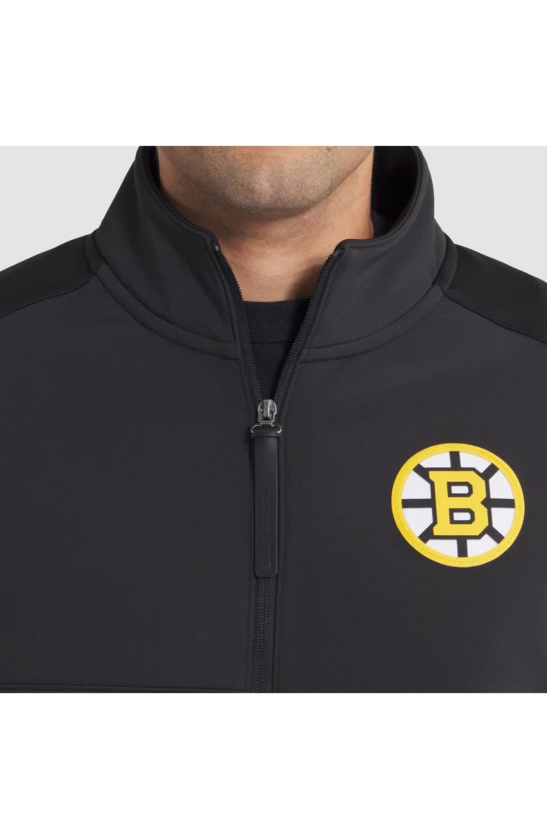 FANATICS Men
s Fanatics Black Boston Bruins Authentic Pro Rink Full-Zip Jacket, Alternate, color, Black