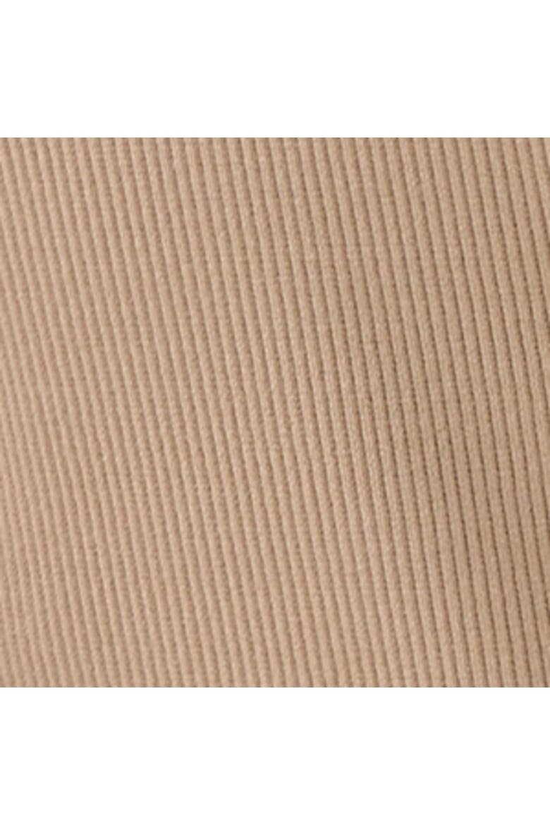 Organic Cotton Everyday Strappy Scoop Bralette, Alternate, color, Sesame