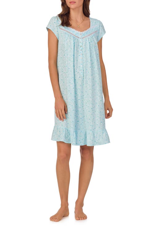 Cotton Jersey Short Nightgown