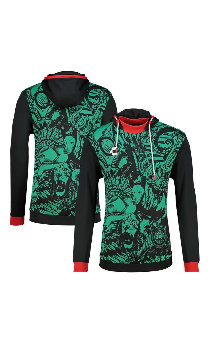 CHARLY Men's Charly  Black/Green Liga MX 2025 MLS All-Star Game Pullover Hoodie, Main, color, Black