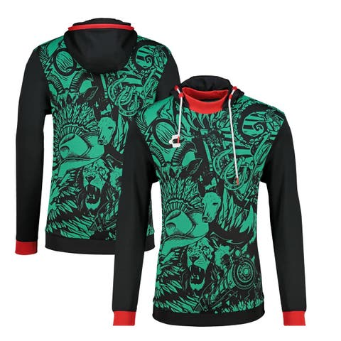 Men's Charly  Black/Green Liga MX 2025 MLS All-Star Game Pullover Hoodie