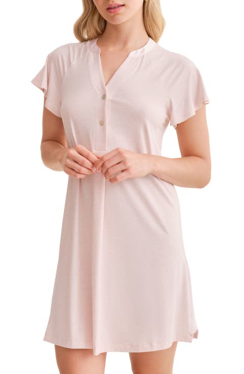 Flutter Sleeve Sleep Shirt