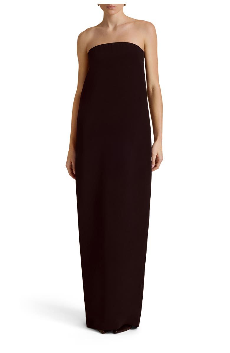 Marina Moscone Cocoon Dress, Alternate, color, Black